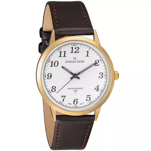 Zegarek JORDAN KERR LG002-08 IPG STANDARD pasek brązowy 1