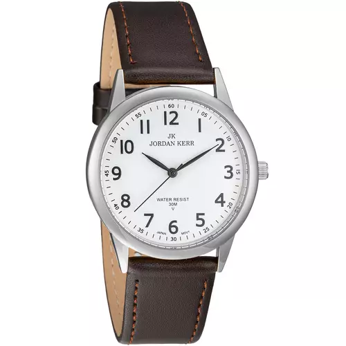 Zegarek JORDAN KERR LG003-04 IPS STANDARD pasek brązowy 1