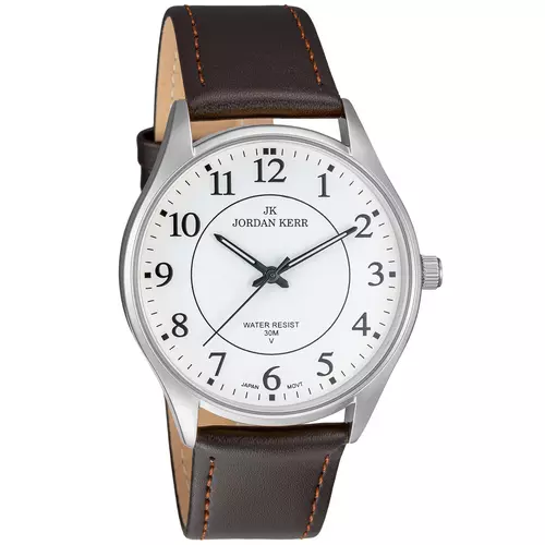 Zegarek JORDAN KERR LG004-04 IPS STANDARD pasek brązowy 1