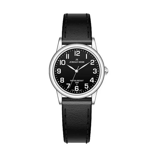Zegarek JORDAN KERR LL012-01 IPS STANDARD DAMSKI pasek czarny tarcza czarna 1