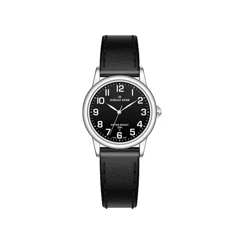 Zegarek JORDAN KERR LL013-01 IPS STANDARD DAMSKI pasek czarny tarcza czarna 1