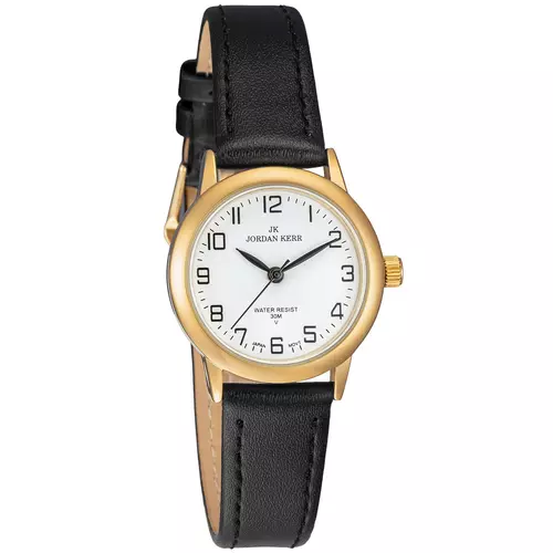 Zegarek JORDAN KERR LL014-09 IPG STANDARD DAMSKI pasek czarny 1
