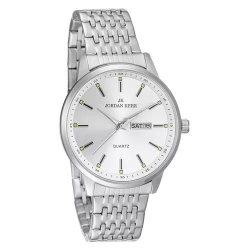 Zegarek JORDAN KERR L1068 IPS Srebrna Tarcza 1