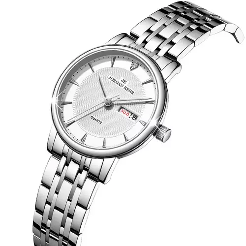 Zegarek JORDAN KERR L1073 IPS Srebrna Tarcza Index 1