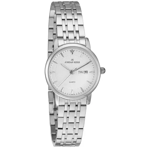 Zegarek JORDAN KERR L1073 IPS Srebrna Tarcza Index 1