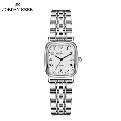 Zegarek JORDAN KERR L1074 IPS Srebrna Tarcza Cyfry 1