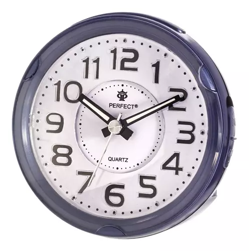 Budzik Kwarcowy PERFECT BB 08604 Niebieski 1