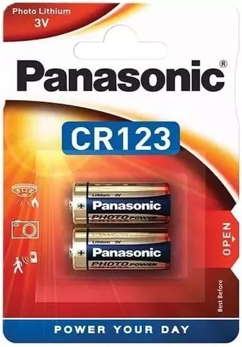 Bateria litowa Panasonic CR123 - blister 2 szt. 1