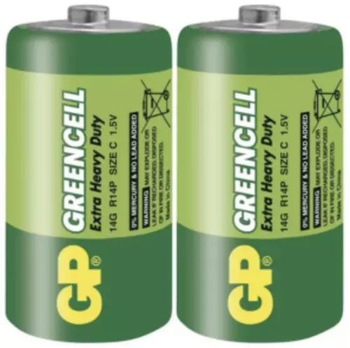 Bateria GP R14 Greencell folia pak. po 2 szt. 1