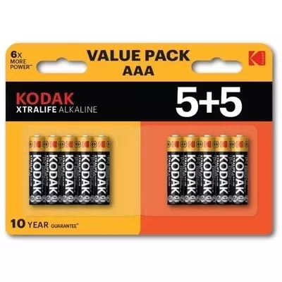 Bateria Kodak Xtralife LR3 B10 5+5 1