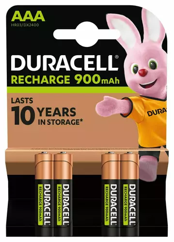 Akumulator Duracell AAA 900 mAh - blister 4 szt. 1