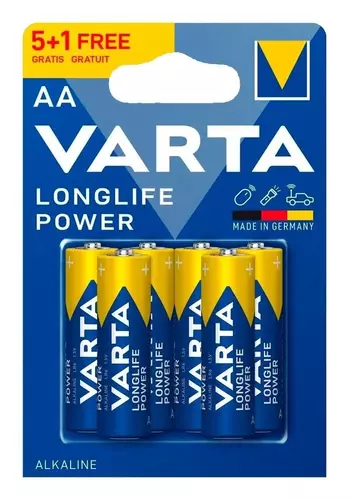 Bateria Varta LR6 B6 5+1 Longlife Power 1
