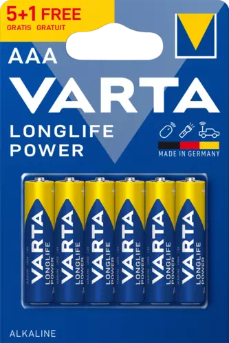 Bateria Varta LR3 B6 5+1 Longlife Power 1