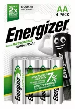 Akumulator Energizer 1300 mAh AA HR 6 - blister 4 szt. 1