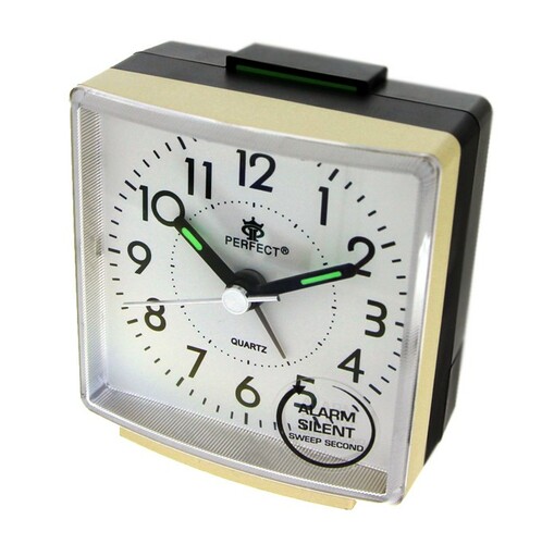 Budzik Kwarcowy Perfect S272C CHAMPAGNE 1
