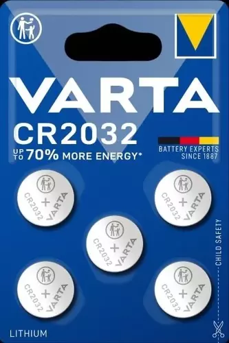 Bateria Varta CR2032 Blister 5szt 1