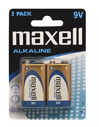 Bateria Maxell 9V 6LR61 - blister 2szt 1