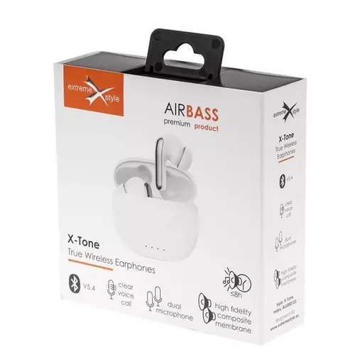 Słuchawki eXtremestyle Bluetooth stereo X-Tone X Tone białe 1