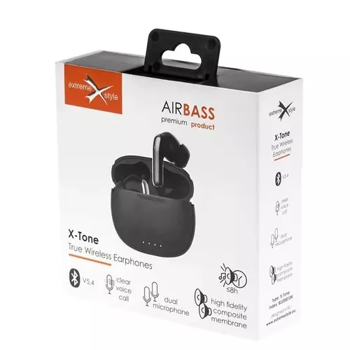 Słuchawki eXtremestyle Bluetooth stereo X-Tone X Tone czarne 1