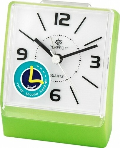 Budzik Kwarcowy Perfect T0713 ZIELONY 1