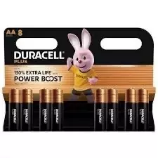 BATERIA ALKALICZNA DURACELL LR6 PLUS POWER BOOST - BLISTER 8 SZT 1