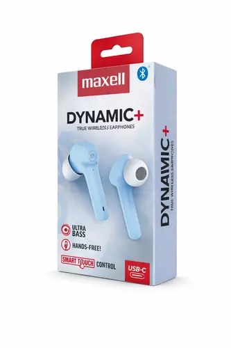 Słuchawki Maxell MLA TWS Dynamiv + Blue 1