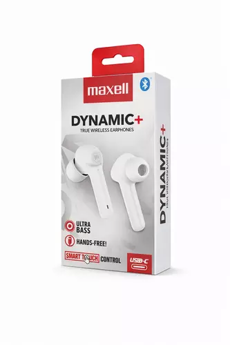 Słuchawki Maxell MLA TWS Dynamic+ WHITE 1