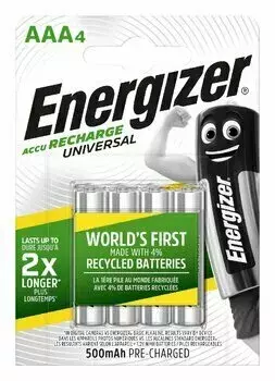 Akumulator Energizer 500 mAh AAA HR 3 - blister 4 szt. 1