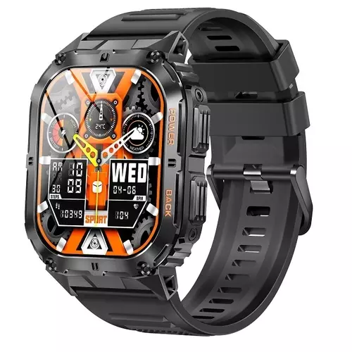 Smartwatch Hagen HC97 kompas czarny 1