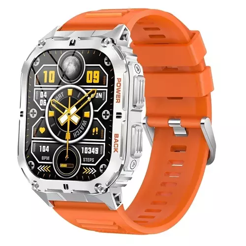 Smartwatch Hagen HC97 kompas srebrny 1