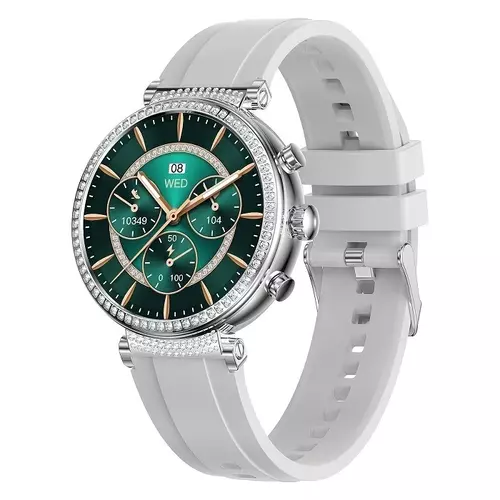 Smartwatch Hagen HB43 srebrny biały 1