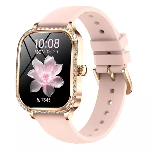 Smartwatch Hagen HB42 różowe złoto 1