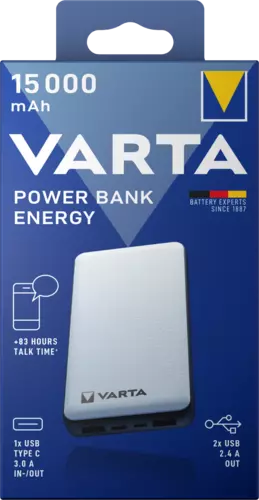 Powerbank Varta Energy 15000mah 1