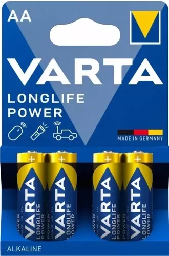 Bateria VARTA LR6 Longlife Power zoz - blister 4 szt 1