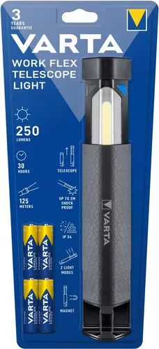 Latarka Varta Work Flex Telescope Light 1