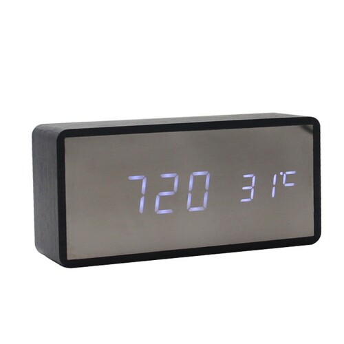 Budzik XONIX GHY-010JM czarny z białym 1