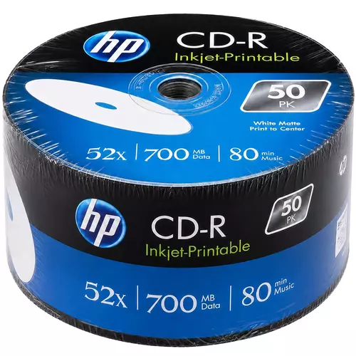 Płyta HP CD-R 700MB 69301 Printable szpindel 50 1