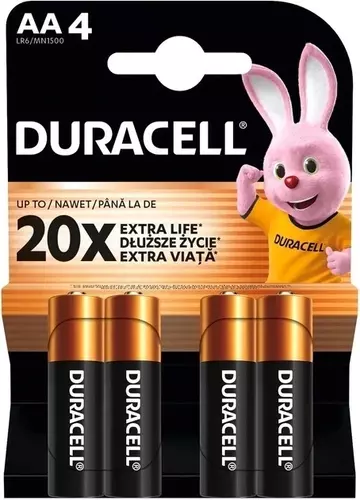 BATERIA ALKALICZNA DURACELL LR6 - BLISTER 4 SZT NOWY SKŁAD CHEMICZNY 1