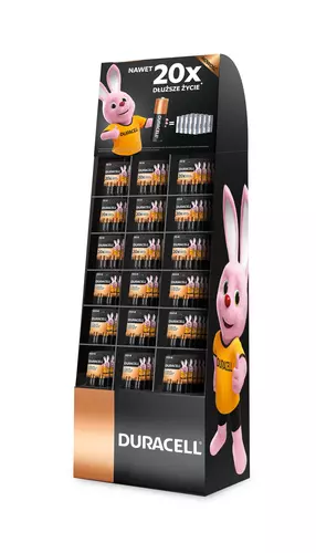 Zestaw Duracell -zestaw 40 CU Duży NOWY /LR6-96+LR3-48/ 1
