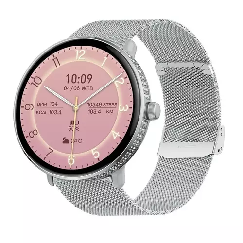 Smartwatch Hagen HB39 SREBRNY 1