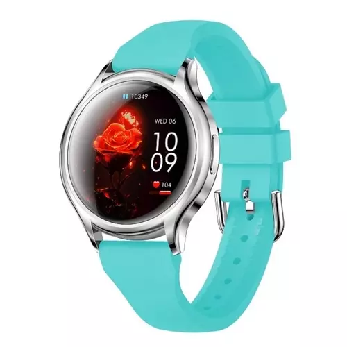 Smartwatch Hagen HB38 SREBRNY PASEK MIĘTOWY 1