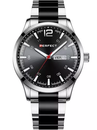 Zegarek PERFECT M115B - 02 SILVER TARCZA SILVER 1