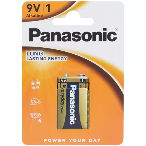 Bateria Panasonic 9V Everyday B1 1