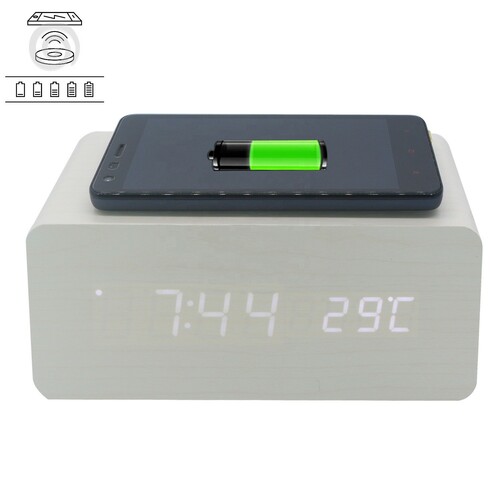 Budzik XONIX GHY-8000 z ładowarką indukcyjną 1