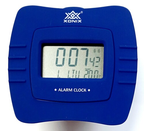 Budzik XONIX LCD 333C08 RC 1