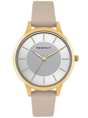 Zegarek PERFECT E359-04 IPG PASEK KREMOWY 1