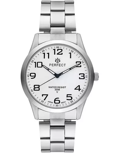 Zegarek Kwarcowy PERFECT R60-01 metal standard 1