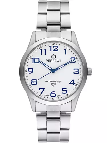 Zegarek Kwarcowy PERFECT R60-03 metal standard 1
