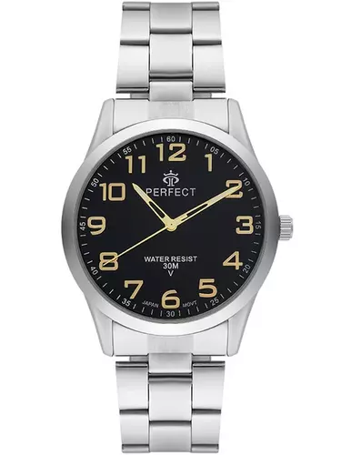Zegarek Kwarcowy PERFECT R60-06 metal standard 1