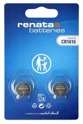 Bateria litowa Renata CR 1616 3V - Blister 2 szt. 1